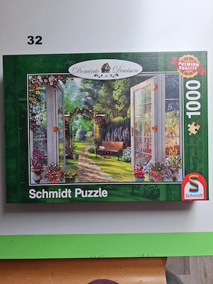 Puzzle 1000 Teile, Schmidt: Blick in den verwunschene Garden