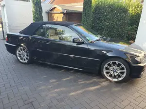 BMW 318 318i Cabrio schwarz  M-Paket Voll Leder beiges eVe