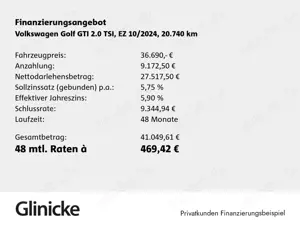 Volkswagen Golf GTI 2.0 TSI DSG, NAVI, RFK Bild 2