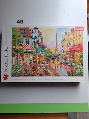 Puzzle 1.500 Teile, Trefl: Charming Paris