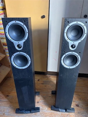 Stand Lautsprecher HiFi Tannoy Eclipse Three Boxen 
