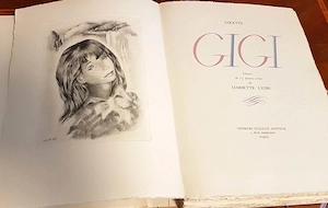 GIGI COLETTE 1948 Paris Édition de luxe limitiert Novelle 15x Radierung Literatur Erotik Original Bild 2