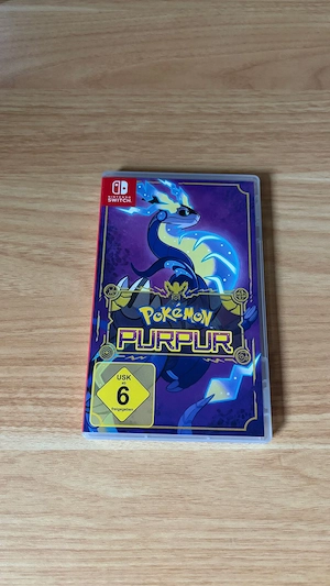 Pokémon Purpur Nintendo Switch Spiel Sammler Konsole