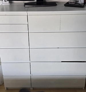 2 MALM - Kommode 