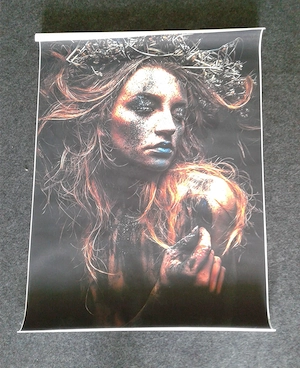 Bild Poster Canvas Art Frau Mädchen 70 x 50 cm kein Rahmen