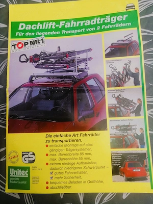 Dachlift Fahrradträger 