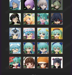 Anime Manga Figuren Sammlung 