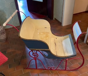 Alter Schiebeschlitten