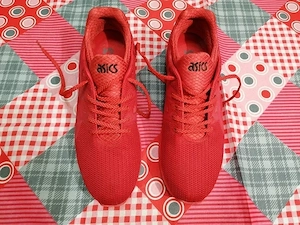 Asics Sportschuhe Rot Gr. 43