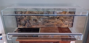 Terrarium mit Zubehör zu verkaufen