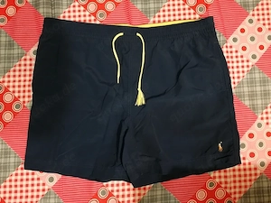 Polo Ralph Lauren Badehose Navy Gelb   Gr. XL   Wie NEU