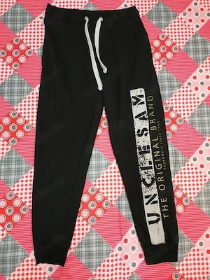 Jogginghose von Uncle Sam  Bodyhose   Schwarz   Kult-Design G.L