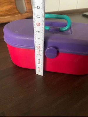 Schmuckkästchen Kinder mit Spiegel im Deckel und Extra-Fach Bild 4