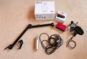 RODE NT1-A Studio Mikrofon Set + Focusrite Scarlett Solo 3td Gen+