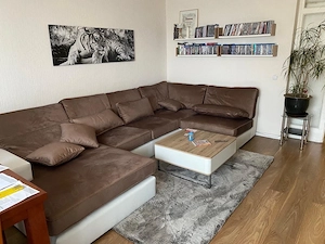 Ecksofa bequem und gepflegt