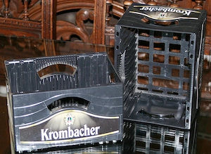 Krombacher - 2 Kästen für CD Aufbewahrung