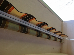 Markise zu verkaufen.