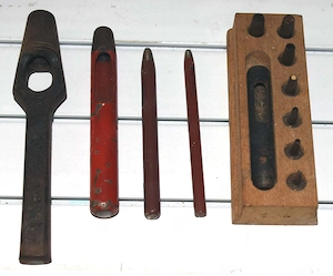 Locheiseisen - klein und alt