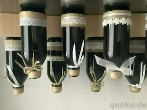 Glasvasen Tischdeko Hochzeit Event Vintage Style 15 Stück 