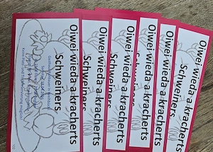 Eintrittskarten 6 x "Kracherts Schweiners", Samstag, 18. April, in Weihbüchl Landshut