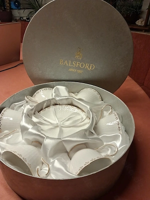 Balsford Tee- Kaffeeservice, 24-teilig, neu in Geschenkbox