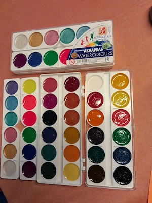 Aquarellfarben - verschiedene Malkästen und Sets zu verkaufen