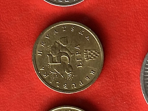 Münze Münzen Umlaufmünze Kroatien 5 Lipa 2015