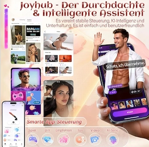 Vibrator Dildo mit KI-Sync APP Sex Spielzeug Penis Sexmaschine NEU Bild 5