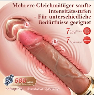 Vibrator Dildo mit KI-Sync APP Sex Spielzeug Penis Sexmaschine NEU Bild 4