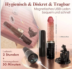 Vibrator Dildo mit KI-Sync APP Sex Spielzeug Penis Sexmaschine NEU Bild 3