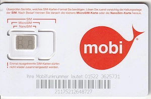 PREPAID im BESTEN VODAFONE NETZ: SIM-Karte VIP NUMMER: 01522 3625731 bereits registriert