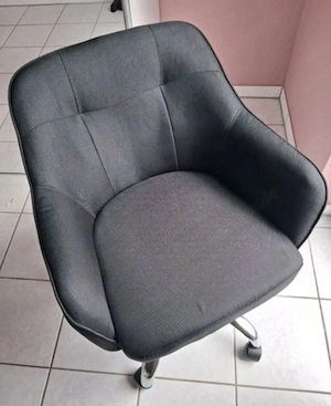 Drehstuhl höhenverstellbar schwarz