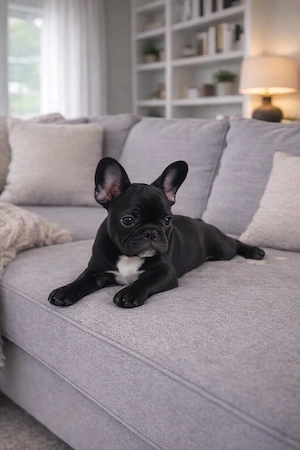 Französische Bulldoggenwelpen suchen ein neues Zuhause