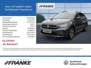 Volkswagen Taigo 1.0 TSI Goal, AHK, Kamera, LED