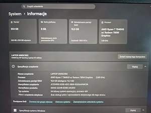HP Omen 16 Gaming Laptop | Ryzen 7 | RTX 4060 8GB | 16GB DDR5 | 1TB SSD | Neuwertig