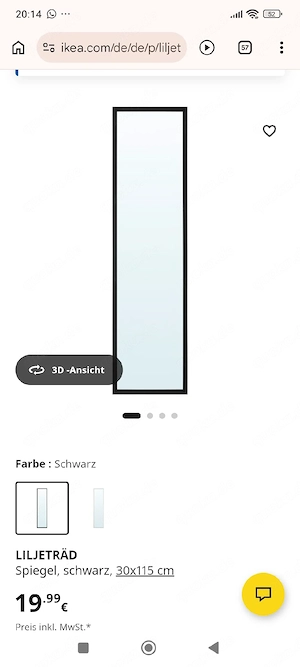 Ikea Spiegel 2 Stück 
