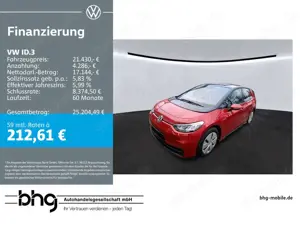 Volkswagen ID.3 Pro #KOMFORTPAKET #NAVI #62KWH #SITZHEIZUNG