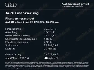 Audi Q4 e-tron 50 quattro Sportback S line Head Up VC Bild 2