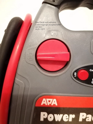 APA Power Pack Starthilfe 12V Schnellstartsystem 500 A mit Kompressor 18 bar wie nue