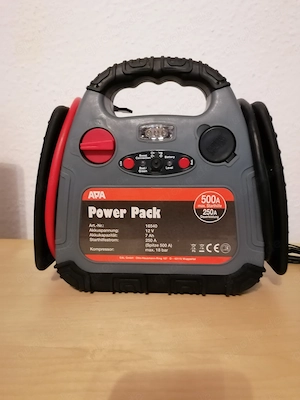 APA Power Pack Starthilfe 12V Schnellstartsystem 500 A mit Kompressor 18 bar wie nue