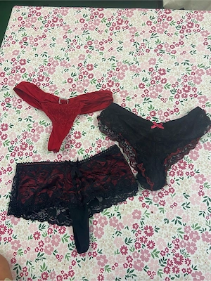 Damen Unterwäsche Set - String, Slip & Shorty Bild 4
