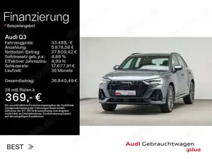 Audi Q3 S line black 45 TFSI qu. Assist, Navi, Sound