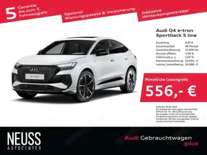 Audi Q4 e-tron Sportback 45 quattro S line PANO+AHK+HPC