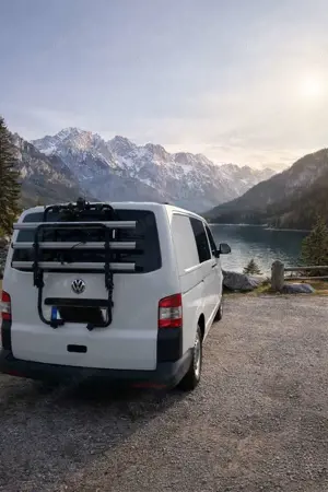 Volkswagen T5 Transporter Camper Mit Batterie, Kühlschrank  Spüle