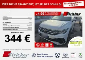Volkswagen Tiguan R-Line 1.4TSI e-Hybrid 344,-ohne Anzahlung Navi A Bild 2