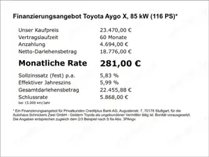 Toyota Aygo X TEAMPLAYER+HYBRID+CARPLAY+SHZ+SONDERAKTION Bild 4