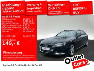 Audi A4 S line Int. 40 TDI S tronic NAV+ LED