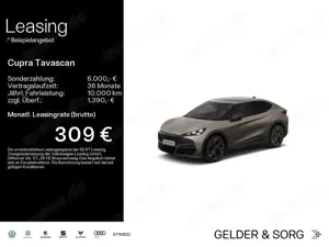 CUPRA Tavascan VZ 4Drive 250 kW *NAVI*HuD*PANO*MATRIX*
