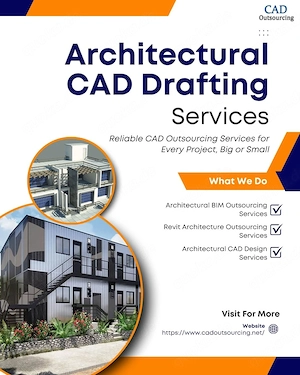 Looking to Outsource Architectural CAD Drafting Services for High-Quality Plans?