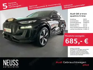 Audi Q6 e-tron quattro S line 360°+MATRIX+ACC+MEMORY+HPC